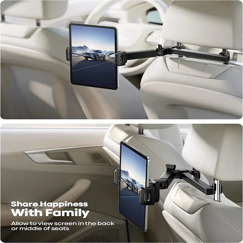 Telescopic Car Rear Headrest Holder